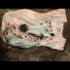 Paper wings horse blossom tee